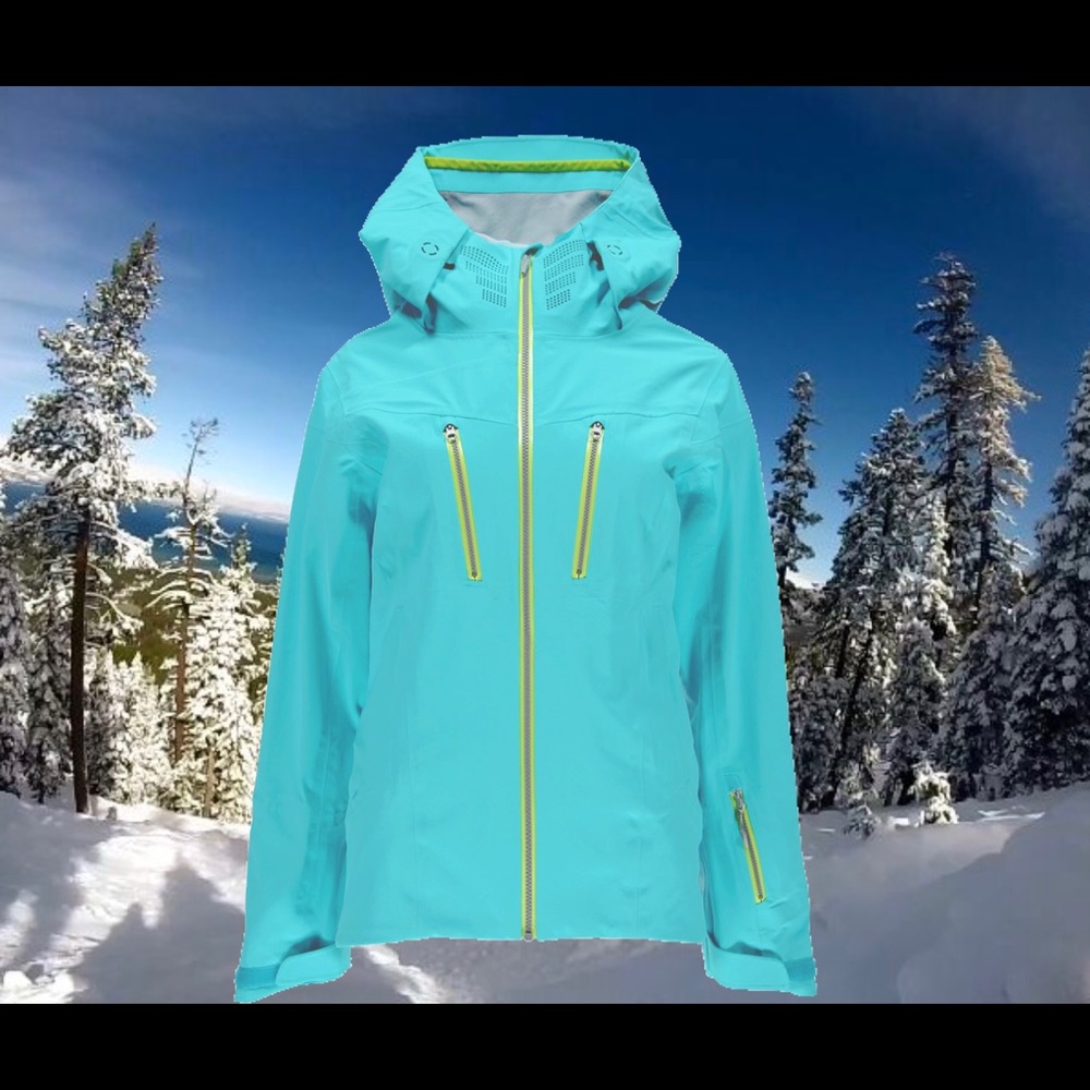 Spyder Eiger Ski Snowboard MTB Waterproof Hard Shell Jacket Womens Size Medium